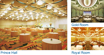 Prince Hall　Gold Room　Royal Room