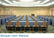Banquet room, Wakana