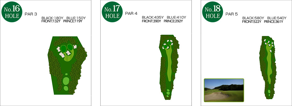 No.16~No.18 Hole