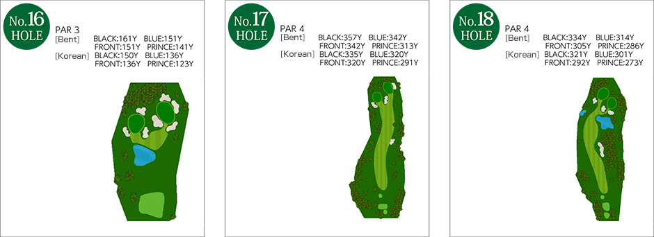 No.16~No.18 Hole