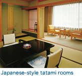 Japanese-style tatami rooms