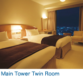 Main Tower Twin Room