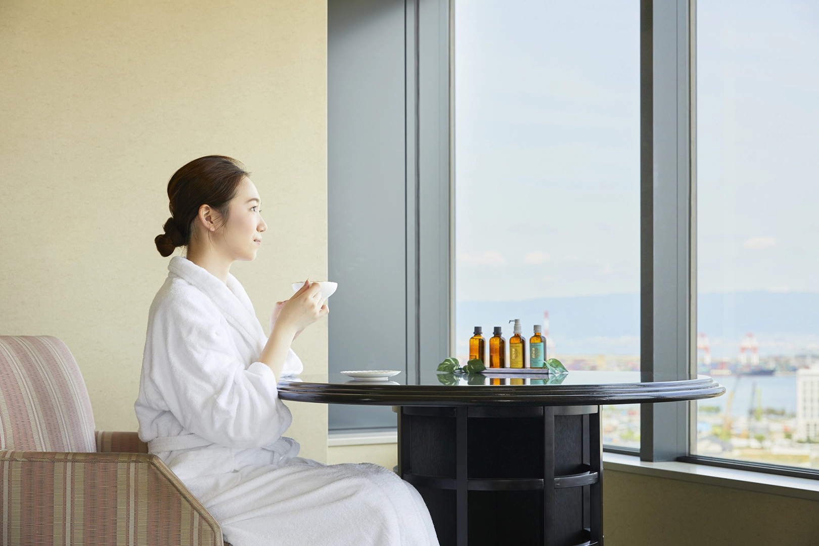 Relaxation on the 15th floor of the guest wing