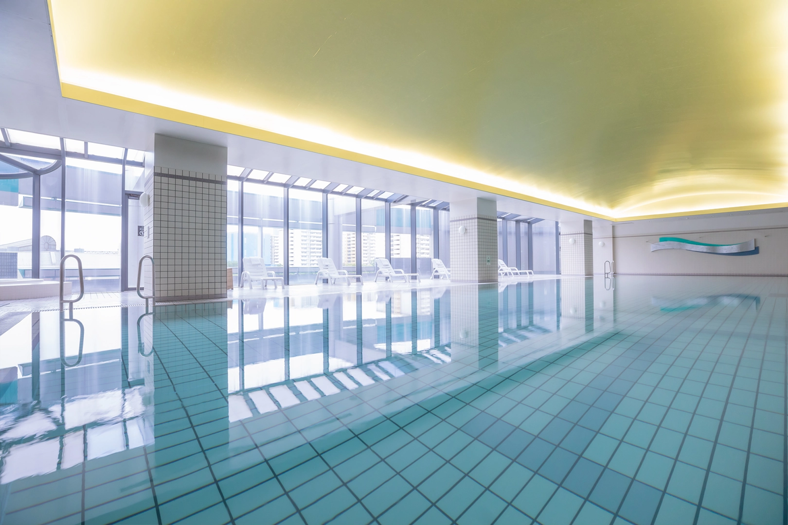 Indoor pool available for early morning reservations