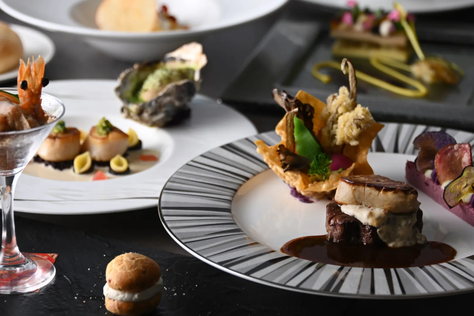 Anniversary Dinner Course Menu at Steak & Seafood Boston