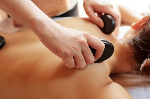 A Hot Stone Treatment