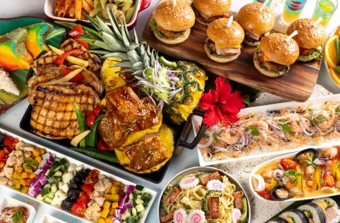 Enjoy the Full Bounty of the Tropics: Hawaiian Buffet “ALOHA × Haisai”