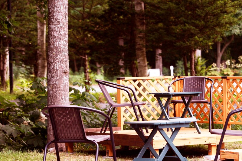 Forest Breeze Terrace (Across from the Hotel Parking Lot)