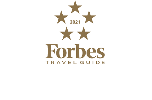 Named a Five-Star hotel by Forbes Travel Guide 2021
