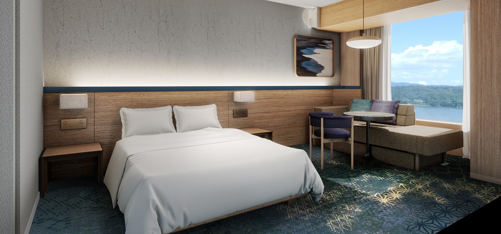 Setouchi Resort Floor King Room , in Grand Prince Hotel