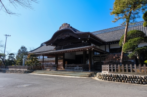 Residential palace in the inner citadel of Kawagoe Castle