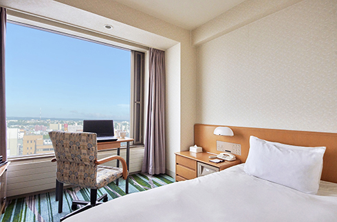 Single Room (15th – 16th floors)
