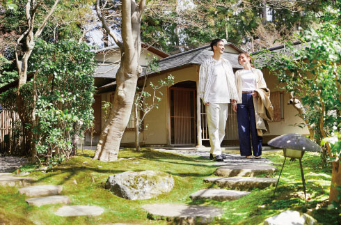 A sukiya-style tea house “Charyo”
