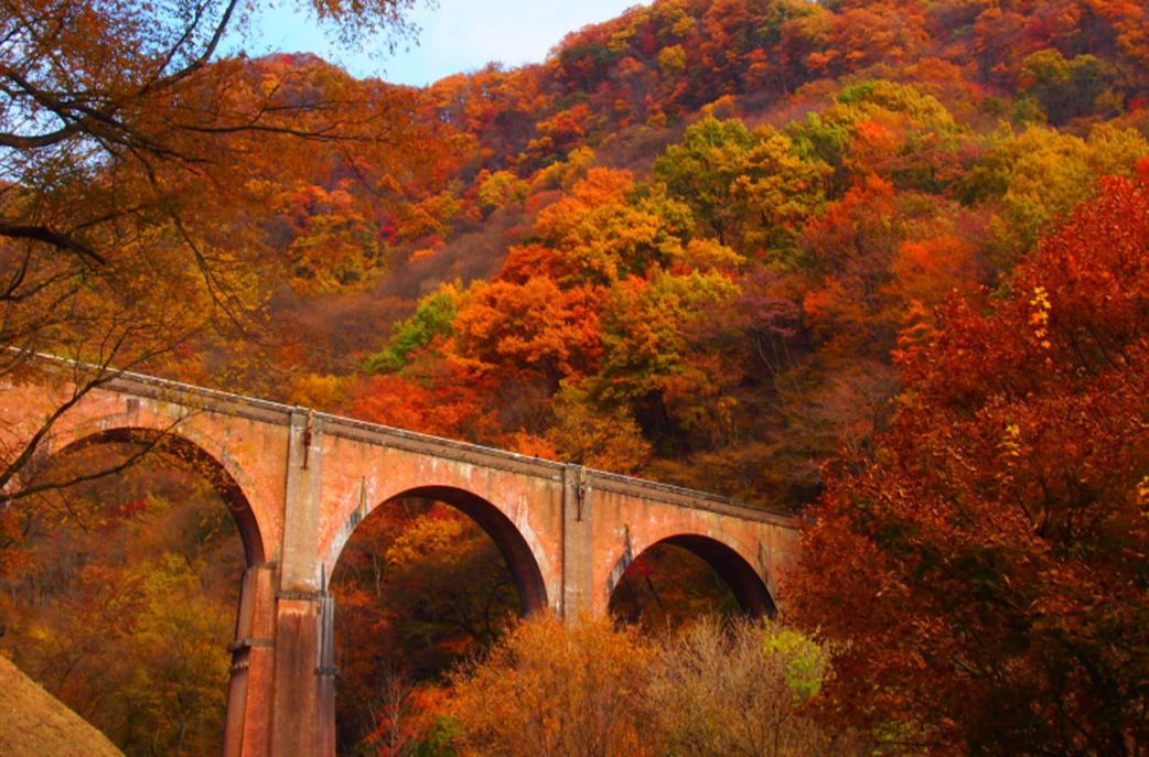 Megane Bridge (110 minutes by car)