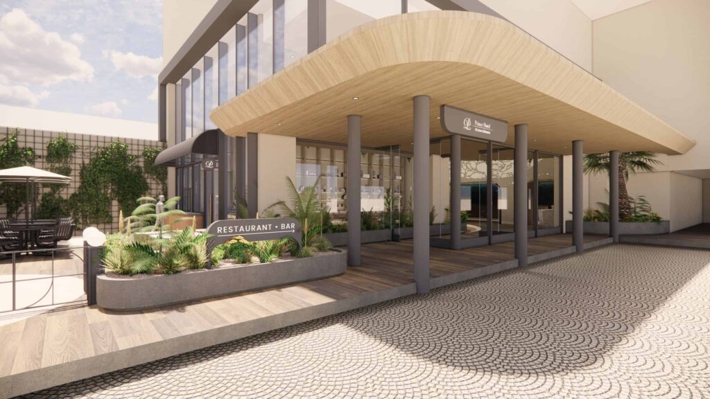 Fukuoka Prince Hotel Momochihama entrance