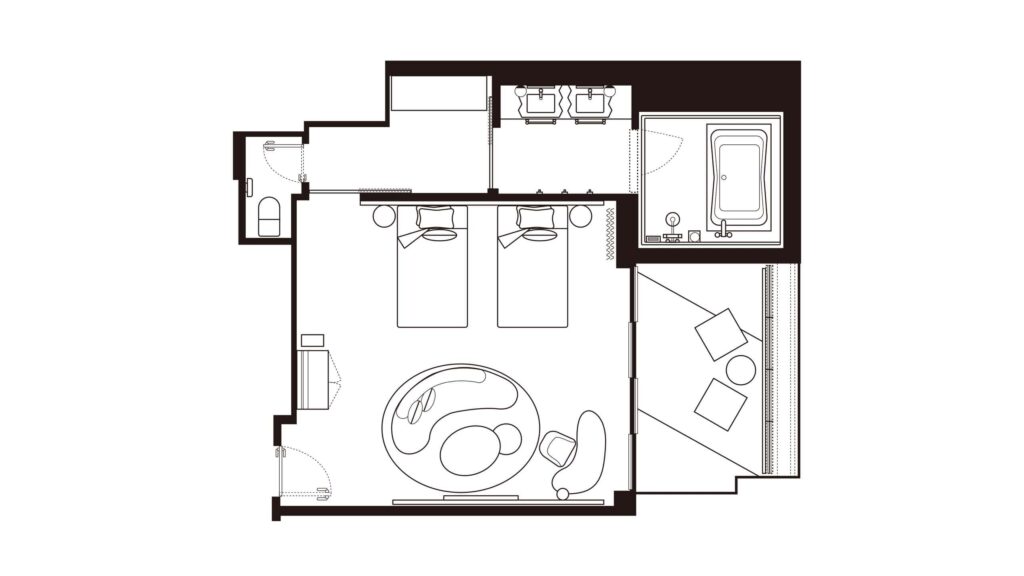 Retreat Suite floor plan
