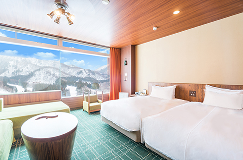 2号馆_团圆ROOM森林 滑雪场风景（禁烟）11-21楼