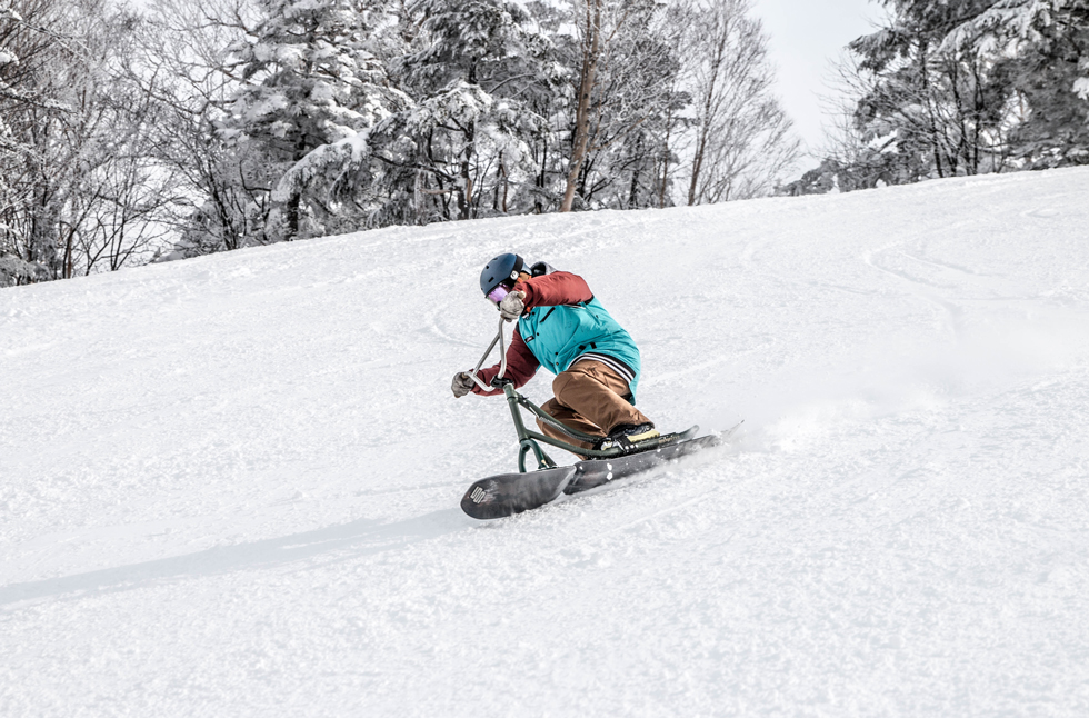 New Arrival! Snow Scoot & Separate Snowboard Experience (FIVE.S)