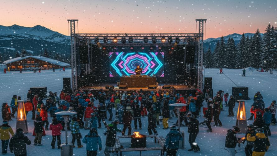 全新的夜间打卡点「Après-ski」现已开放！