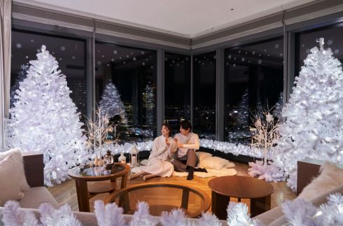 Starry White Christmas ～하늘에 떠 있는 은빛 세계～ 조식 포함・Club Lounge