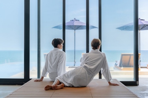 【회원 한정】1일 5조 10명 한정! 【SPA 포함】방에서 브런치 & 레이트 아웃 느긋한 스테이 ~ 두 사람의 휴일 ~