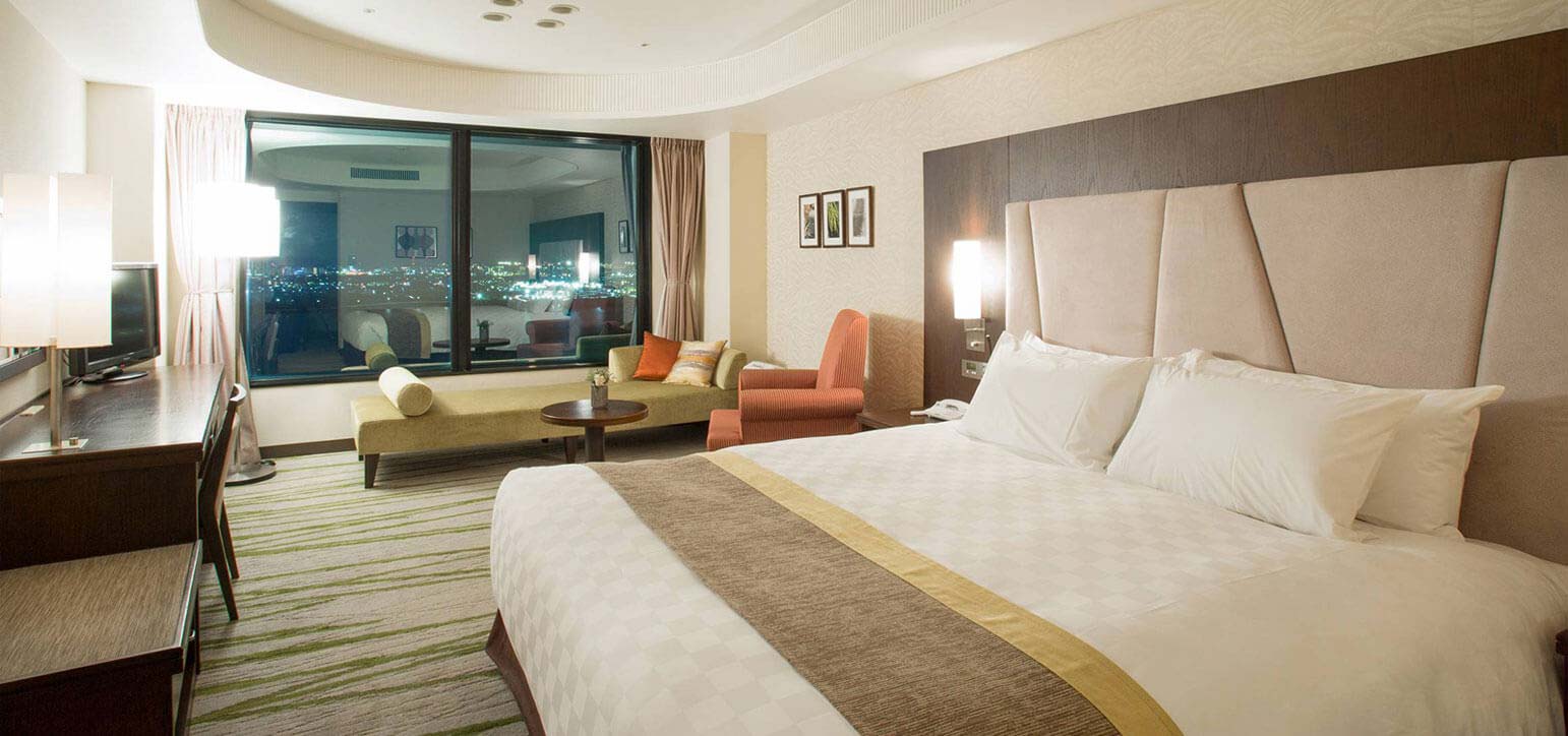 琵琶湖大津王子大飯店新裝修News vol.4 ”請在“講究的床和寢具”舒適的休息…”