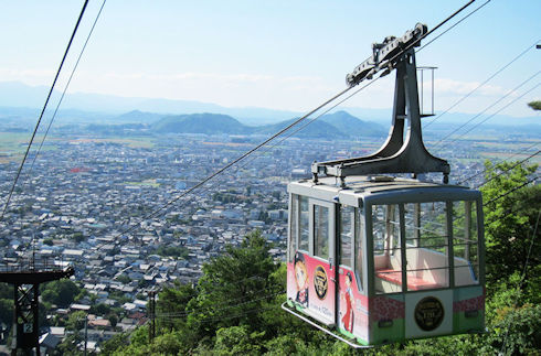 八幡山纜車