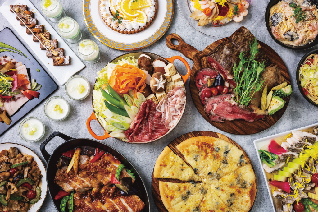 Dinner buffet (Images are for illustrative purposes only.)