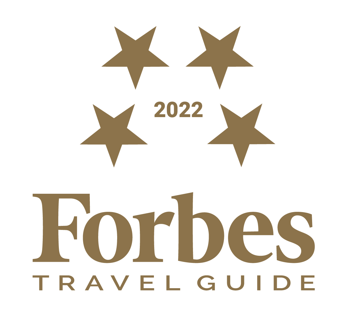榮獲2022年富比士旅遊指南四星級評等，連續3年蟬聯四星級認證