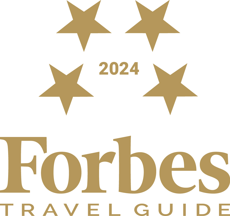 榮獲2024年富比士旅遊指南四星級評等，連續五年蟬聯四星級認證