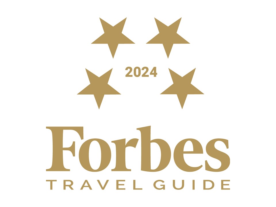 榮獲2024年富比士旅遊指南四星級評等，連續5年蟬聯四星級認證