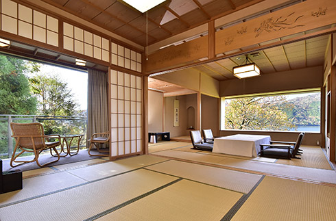 Special room with an private hot spring bath