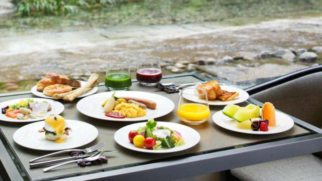 Restaurant Chiliejo's American-style breakfast.