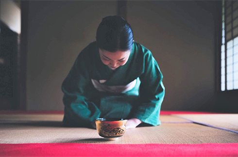 Tea Ceremony at 	Camellia Garden