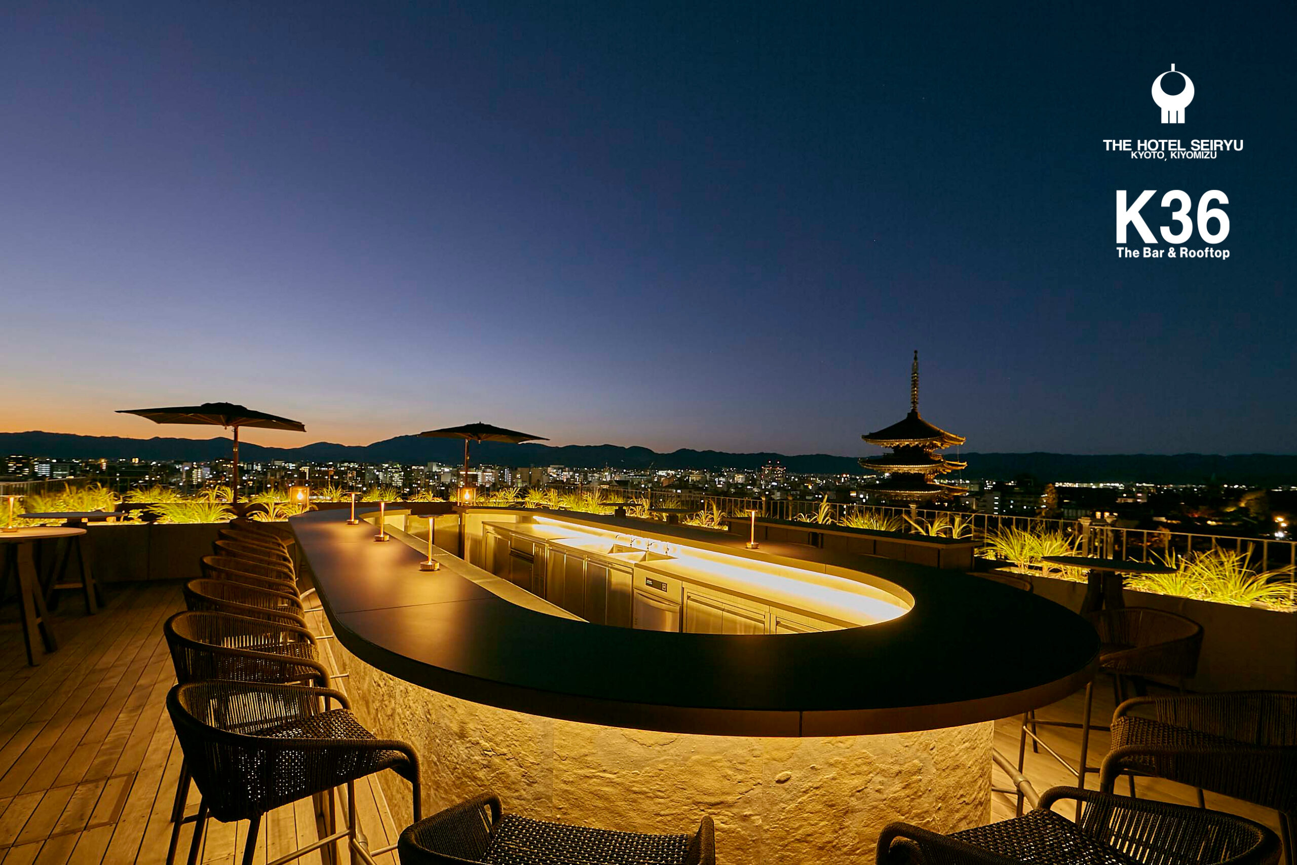 An Exclusive Rooftop Experience at K36 - Seiryu Kiyomizu