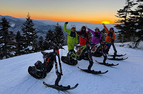 e – SNOW BIKE