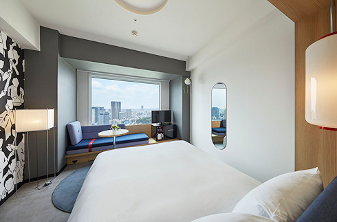 Millennial Double Room (30th–32nd floors)
