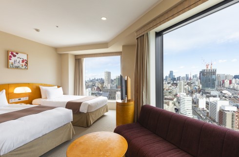 Corner Twin Room (30th–34th Floors) Main Tower
