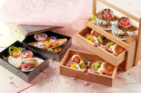 Japanese-Style Afternoon Tea: Spring in Full Bloom