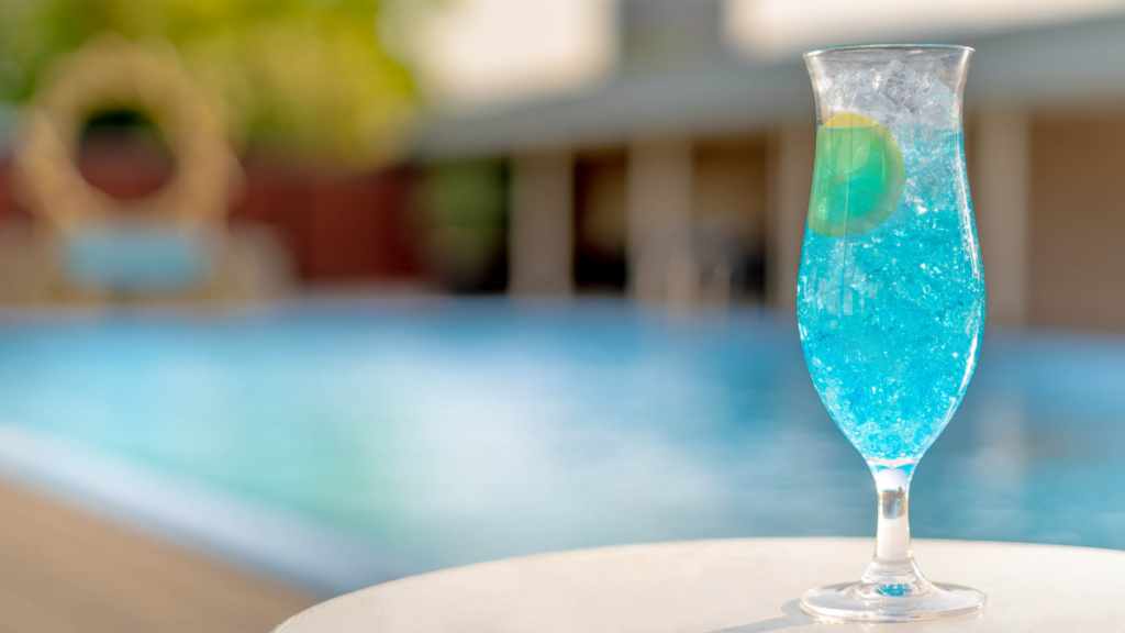 a refreshing skyblue squash