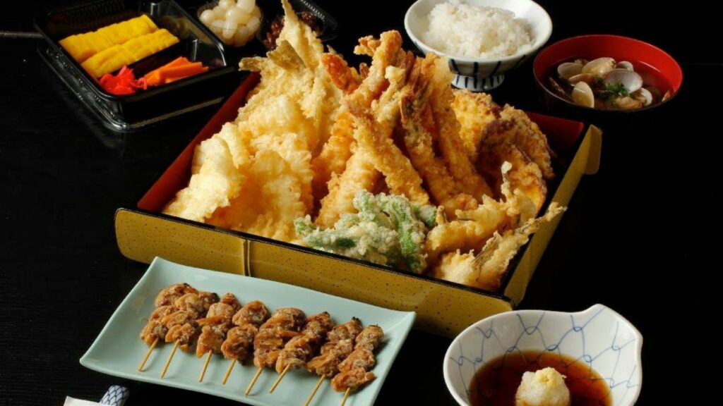 tempura lunch tokyo