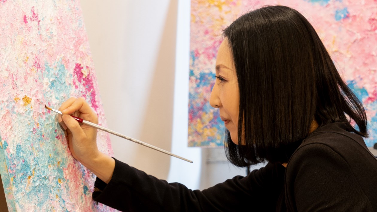 【Sakura Matsuri 2025】Cherry Blossom × Lobby Art