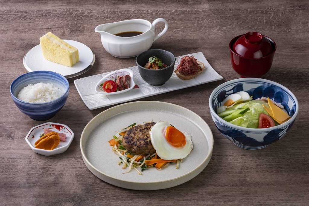 traditional Japanese lunch set