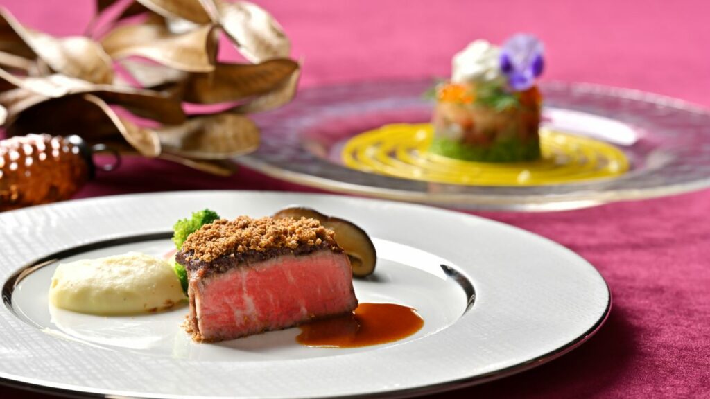 Japanese Beef Christmas dinner