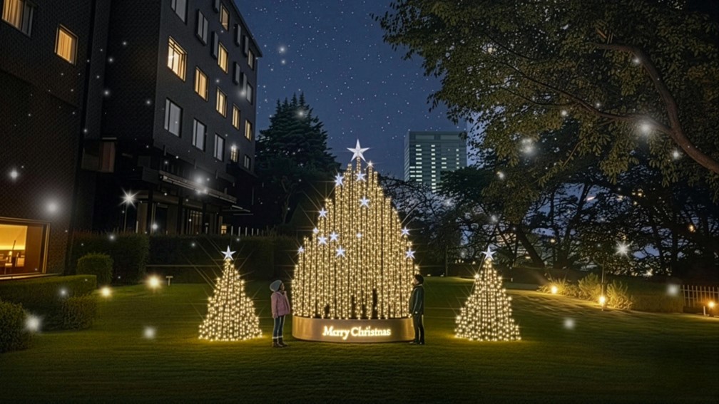 Japanese style Christmas tree