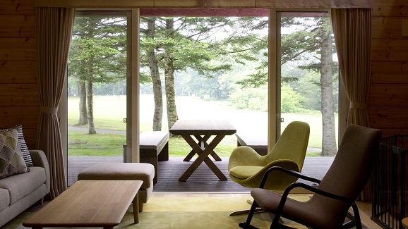 ザ・プリンス-ヴィラ軽井沢 テラスタイプ_リビングルーム2-1