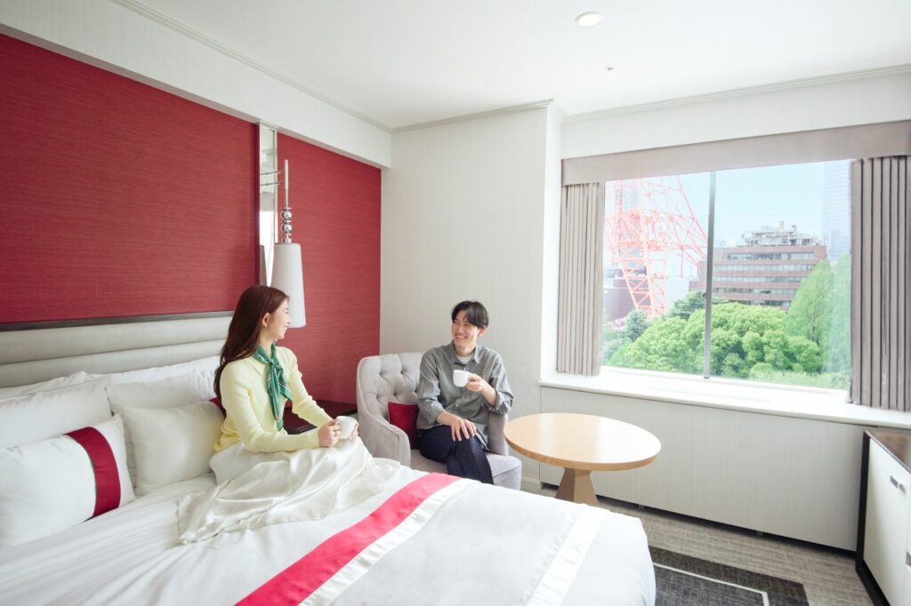 room with a couple