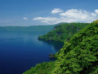 Lake Towada, Kankodai Lake-viewing platform