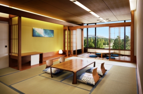 Japanese Corner Room
